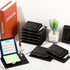 Tenceur 10 Pcs Thank You Gifts Sticky Note Holders - Appreciation Gifts for Employee Coworker with PU Leather Box