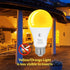 Bulb 6W 40W (2 Pack), A19 E26 Simba Lighting Bug Non-Attracting Yellow LED Equivalent Great for Outdoor Porch Light