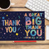 Qiliji Large Thank You Card from Team Group, Jumbo Gratitude Note Cards Gifts from Students, Employee Appreciation