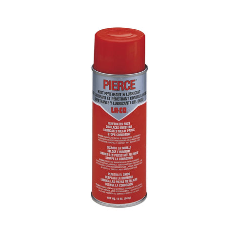 La-Co 79711 Pierce Rust Penetrant and Lubricant, 12 oz. Aerosol Can