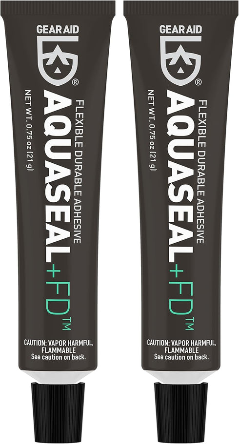 GEAR AID Aquaseal FD Flexible Repair Adhesive for Waders, Wetsuits, PVC Inflatables, Dries Clear