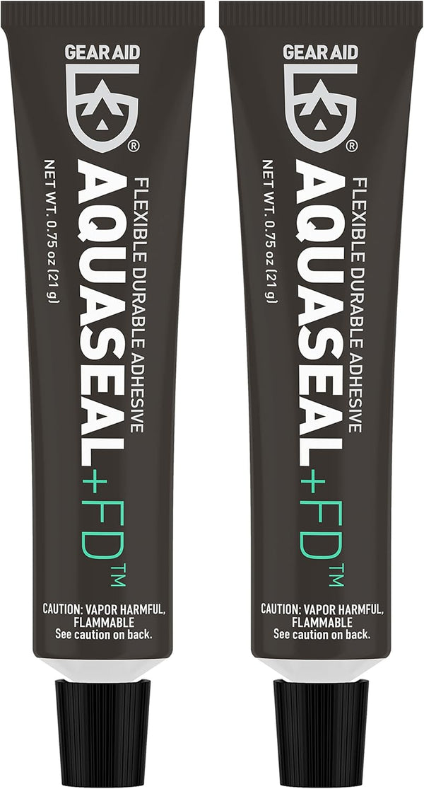GEAR AID Aquaseal FD Flexible Repair Adhesive for Waders, Wetsuits, PVC Inflatables, Dries Clear