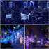 300 8 108Ft Decor(300Led-Blue) ILLUMINEW LED Blue Outdoor Indoor String Lights, Safety Plug in Modes Twinkle