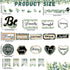 Back to School Eucalyptus Motivational Classroom Bulletin Board Decorations, Greenery Inspirational Quotes Cutouts