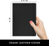 PAPERAGE Blank Journal Notebook, Black, 160 Pages, Medium 5.7 inches x 8 inches, Hardcover, 100 gsm Thick Paper