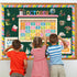 party greeting 157Pcs Calendar Bulletin Board Sets, Classroom Decoration for Learning Activities