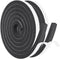 Yotache Foam Seal Tape, 1/2" x 3/8", Self Adhesive Weather Stripping Insulation Foam, 2 Rolls x 6.5 Feet