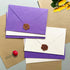 Tuhangcc Set 4x6 (24 12 Premium Velvet-Touch Stationery with Unique Design Colors - Best Paper and Elegant Envelopes