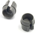 ISPINNER 25pcs 1/2 Inch Non-Metallic Cable Connectors, Labor Saving Snap Installation for Single and Two Cables
