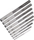 uxcell 9pcs Chucking Reamer Set, High Speed Steel H7 Tolerance, Straight Flute Milling Cutter for Lathe Machine