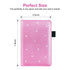 2 Server Book with Zipper Pockets, Leather Server Book Organizer for Waitress, Bling Waiter Book Money Wallet with Pen