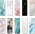 WAVEYU Magnetic Bookmarks for Women and Men, Assorted Page Markers for Book Lovers, 10 Marble Designs for School and