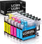 LC203XL Compatible Ink Cartridge Replacement for Brother LC203XL LC201XL LC203 LC201 for MFC-J480DW MFC-J880DW