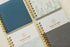 Promptly Journals, Peace of Mind: A Journal to Calm Anxiety (Navy Blue, Linen/Leatherette)