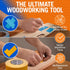 Double Sided Tape for Woodworking Tools, Heavy Duty CNC and Acrylic Router Templates, 2.5" x 100FT