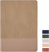 Lined Journal Notebook for Women Men, 216 Pages A5 Leather Cover Aesthetic Journal, 100 GSM Thick Paper, Khaki