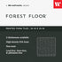 3/8 Inch Forest Floor Thick Printed Foam Tiles, Premium Wood Grain Interlocking Foam Floor Mats, Anti-Fatigue Flooring