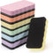 Magnetic Whiteboard Eraser, 6 Pack Dry Erasers for Kids Classroom, Pastel Wavy Colors