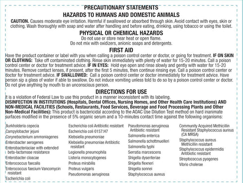 Hospital Disinfectant Virucide Spray, Kills 99.99% of MRSA, COVID-19, H5N1, Staph, Avian Flu, 32 oz, EPA Reg. for