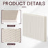 Zonon 2 Pieces Ceramic Honeycomb Soldering Board, Heat Proof Mat for Jewelry Making and Welding Tools