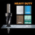 M2 High Speed Steel Step Drill Bit, 1/4 to 3/4 Inch for Hole Drilling in Stainless Steel, Copper, Aluminum, Wood,