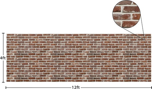 Teacher Created Resources Red Brick Better Than Paper Bulletin Board Roll (TCR77888)