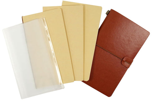 Voyager Refillable Journal, Nutmeg (Traveler's Journal, Planner, Notebook)