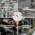 -30inHg-0 Glycerin Filled Pressure Gauge, 2-1/2" Dial Size, Stainless Steel Case, with Red Range Mark, 1/4" NPT Lower Mount, for Measuring Air Compressor, Water System, Well Pump Pressure