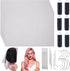 Black 15 Pcs Hair Stretch Weaving Net, 19.7 x 16.5 Inches Deluxe