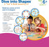 Learning Resources Dive into Shapes! Geometry Set, 129 Pieces, Ages 6+, Develops Shape Recognition