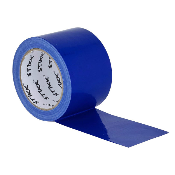 STIKK Heavy Duty Duct Tape - Blue Duck Tape, 3 inch x 25 Yards for Repairs, Household Projects, Waterproof