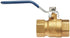 Dixon Valve & Coupling FBVG75 Brass Ball Valve, 3/4" NPT Female