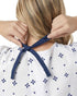 4 Pack 2XL, Pack 4, Utopia Care Unisex Hospital Gowns, Extra Long Length Patient Gowns for Women and Men with Back Tie