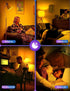 Bulb, Bulbs 1900K Bulbs 60W E26 A19 Bulbs 2 Pack Sleep Light Amber Light for Sleep Therapy, Blue Light Blocking, Dim