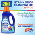 50 oz (2 Pack) Febreze Laundry Detergent Additive, Original Strength In Wash Odor Eliminator, Designed to Remove Odors