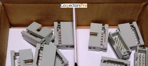 Pc Accessories - Connectors Pro 10-Pack 2X5 10P Dual Rows 2.54mm 0.1" Pitch Shrouded IDC Male Header Connectors