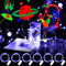 Smacen 6 Pack Black Light Fairy Lights Battery Operated UV Black String Lights
