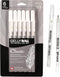 SAKURA Gelly Roll Gel Pens, Fine, Medium & Bold Tip Ink Pens for Journaling, 6 Pack