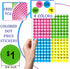 Dreecy Yard Sale Price Stickers, Garage Sale Pre-Priced Price Tag Labels, 1920 PCS 3/4" Diameter Neon Pricing Stickers