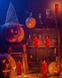 5 11-Key 24-Hour Da by Flameless Candle Light, Battery Candle with recessed String Light, flameless Candles with Remote