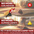 XFasten Carpet Tape for Hardwood Floors - 2”x10yds No Residue Heavy Duty Double Sided Rug Tape