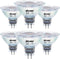 DiCUNO MR16 LED Bulb Dimmable, 60W Equivalent, 4000K Natural White, GU5.3 Base, 6W, 40 Degree Beam Angle, 6 Pack