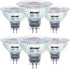DiCUNO MR16 LED Bulb Dimmable, 60W Equivalent, 4000K Natural White, GU5.3 Base, 6W, 40 Degree Beam Angle, 6 Pack