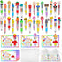 CZWZ 30 Set Cute Multicolor Pens in One 4-in-1 Fun Pens Bulk with