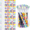 Kolewo4ever 48pcs Space Multi Point Pencils, Fun Astronaut Pencils, Planet Rocket Space Ship Pencils for Classrooms