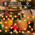 2-Pack 50LED 16ft 3D Aogist Mushroom Fairy Lights - Super Bright Cute Mushroom String Lights Battery Operated Decor