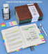B5 Lined Journal Notebook - 365 Page Large Leather Journals for Writing, 100Gsm Thick Pages, Daily Diary for Travel