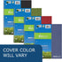 Roaring Spring Environotes College Ruled 1 Subject Recycled Spiral Notebook, Assorted Earthtone Covers, 11" x 9", 80