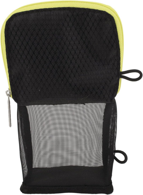 Five Star Pencil Pouch, Pen Case - Fits 3 Ring Binder, Stand 'N Store, Black/Yellow (50516CC8)