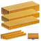 Glarks 2800Pcs 18 Gauge Narrow Crown Staples, 3 Sizes for Electric Stapler, Pneumatic, DIY Home Improvement